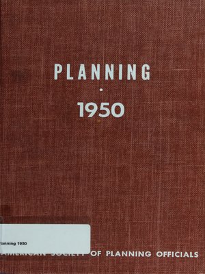 cover image of Planning 1950